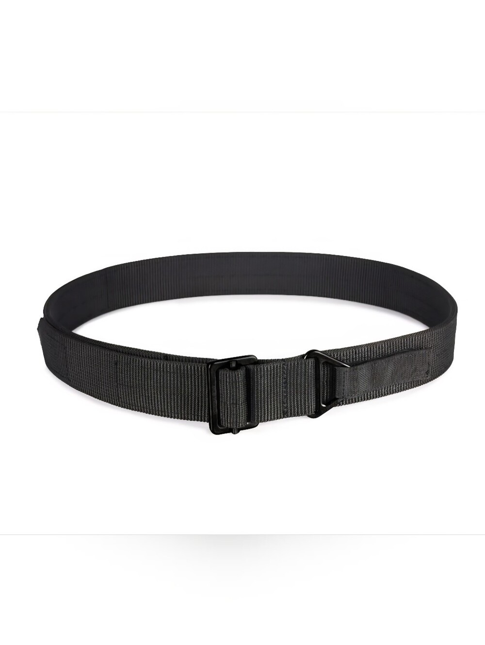 Tactical Black Nylon Belt With Heavy Dutu Buckle
